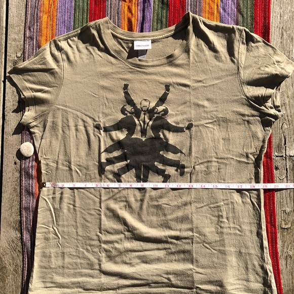 XXL Archer Army Green 100% Cotton Tee - Picture 5 of 10